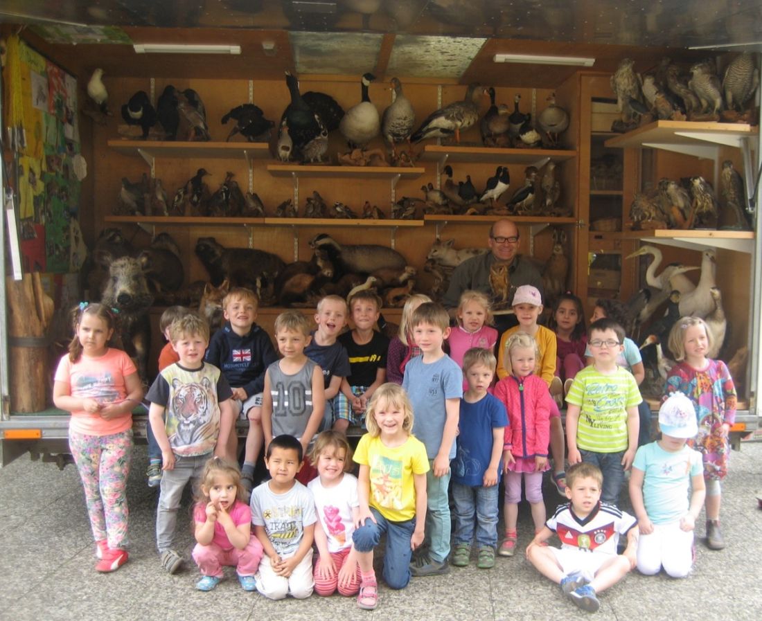Waldschule besucht Kindergarten St. Johannes