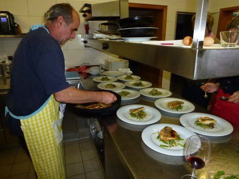 Wildkochen im Landgasthaus Brinker Platz