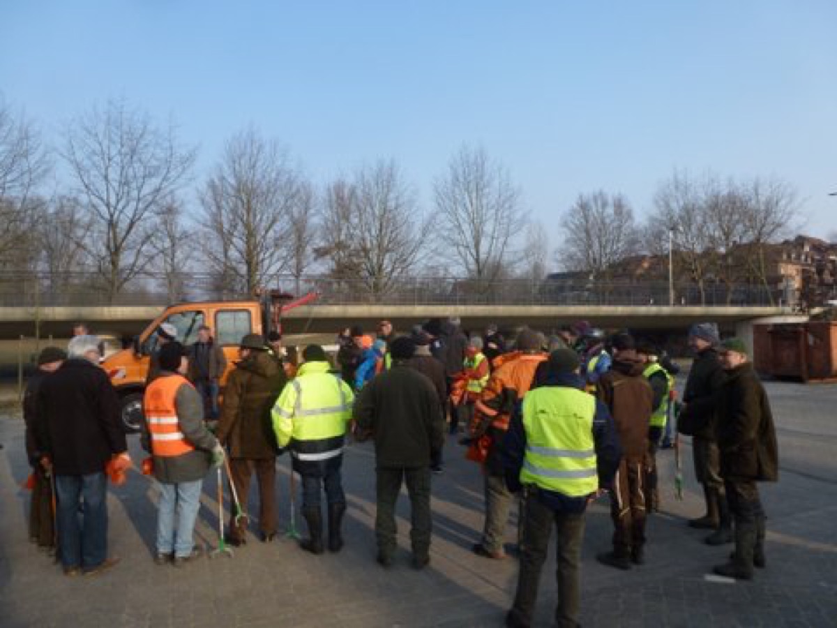 Müllsammelaktion 2018 in Telgte