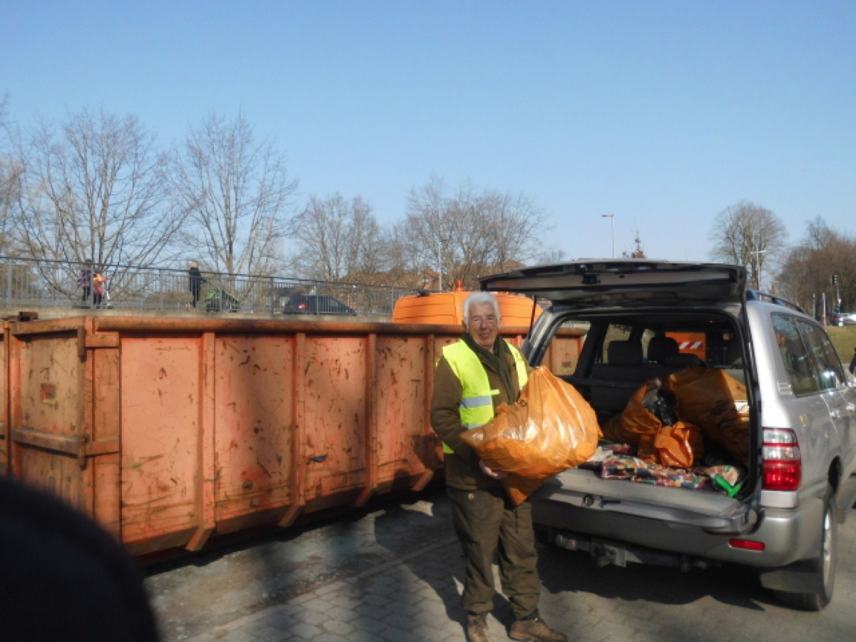 Müllsammelaktion 2022 in Telgte