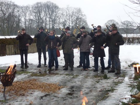 Fuchsstreckelegen auf dem Hof Große Bockhorn