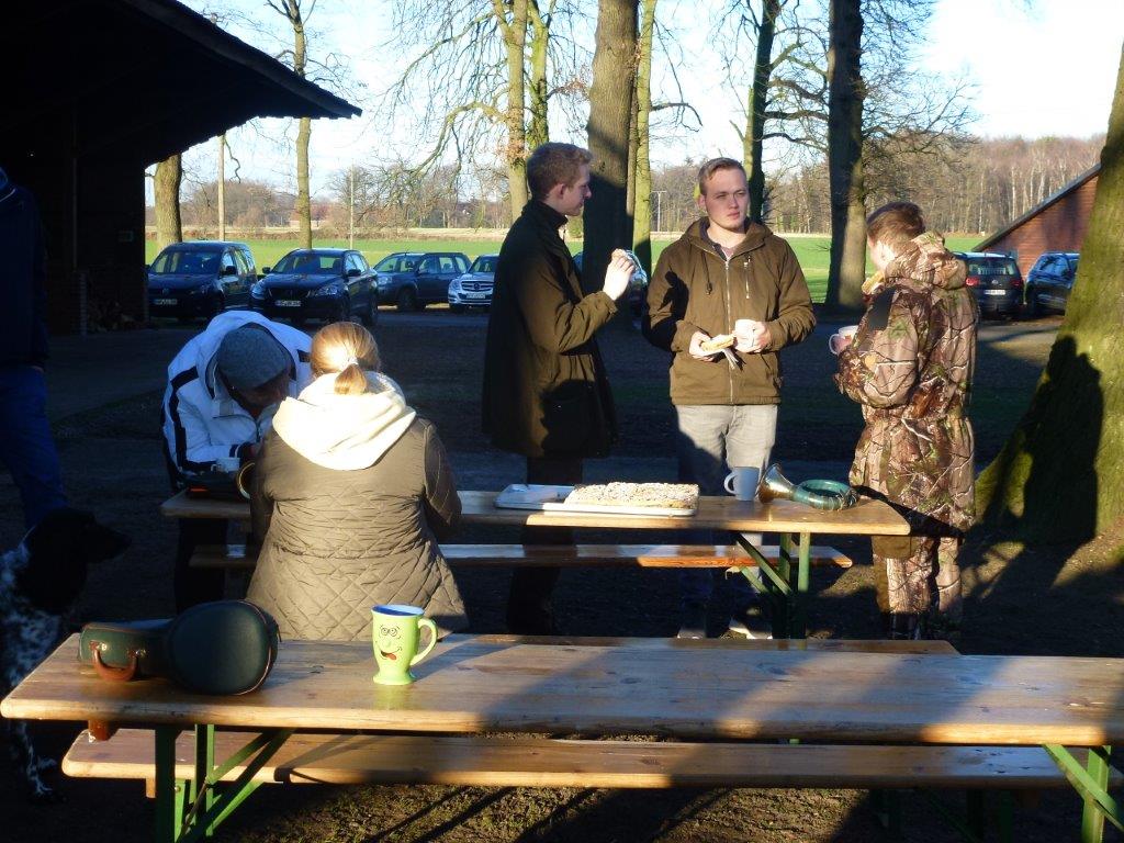 Fuchsstreckelegen auf dem Hof Kerkhoff